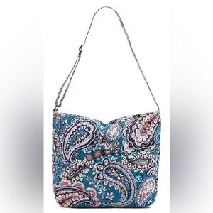 NWT, Vera Bradley, Hobo Shoulder Bag,‎ Tote, Paisley Print, Size OS